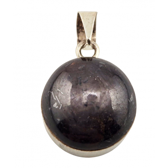 Sterling Silver star ruby pendant