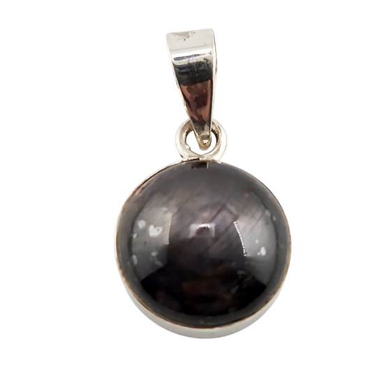 Sterling Silver star ruby pendant