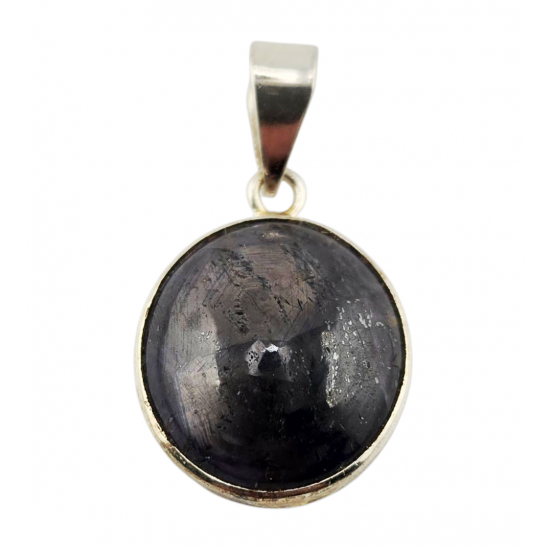 Sterling Silver star ruby pendant