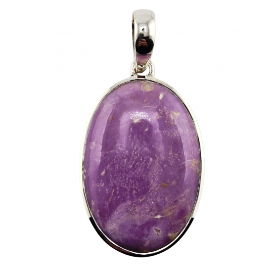 Sterling Silver phosphosiderite pendant