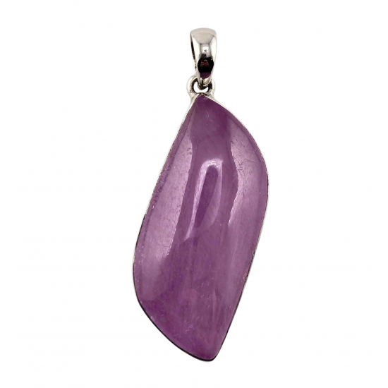 Sterling Silver kunzite pendant