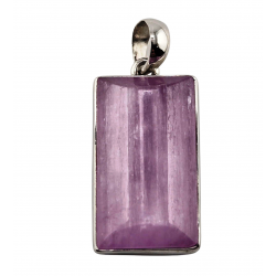 Sterling Silver kunzite pendant