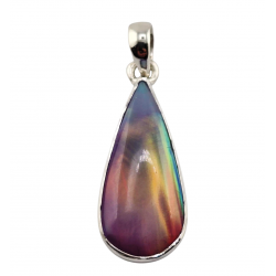 Sterling Silver Galaxy Opal pendant