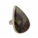 Ring dragon blood stone