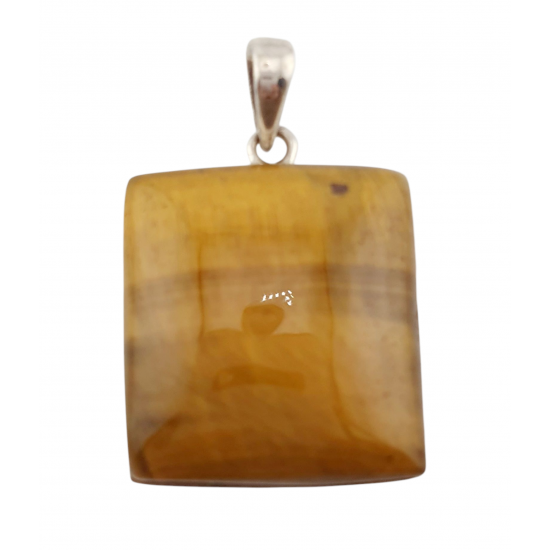 Tiger eye Pendant silver