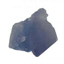 Blue Fluorite on quartz