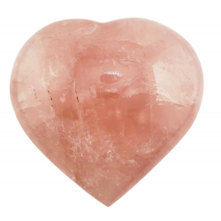 rose quartz heart