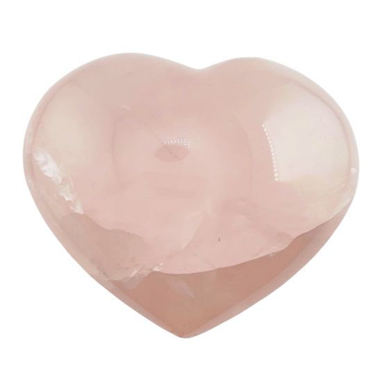 rose quartz heart