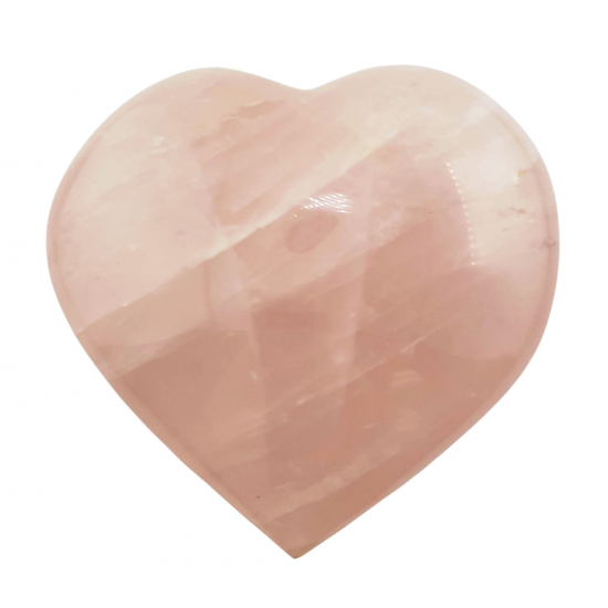 rose quartz heart