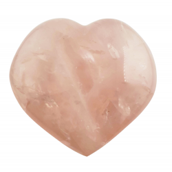 rose quartz heart