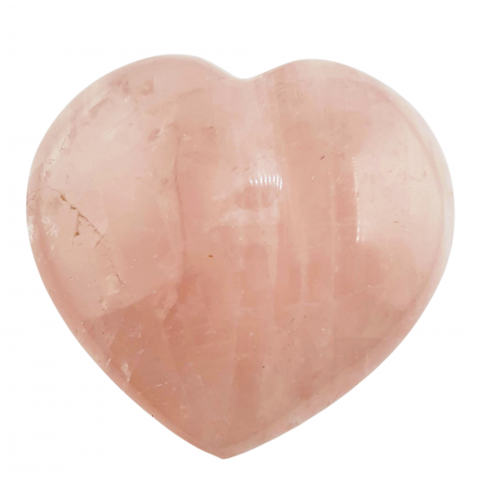 rose quartz heart
