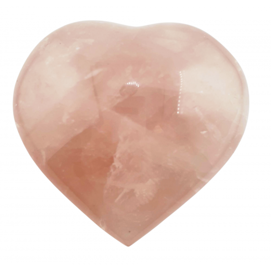 rose quartz heart