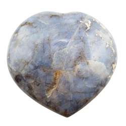 Blue opal Heart