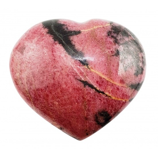 Rhodonite heart