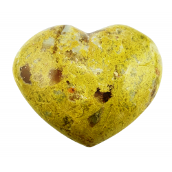 Green opal heart