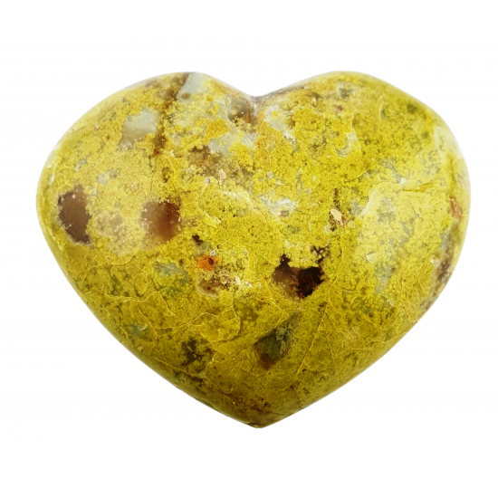 Green opal heart