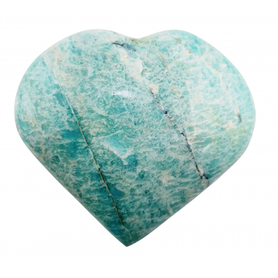 Amazonite heart