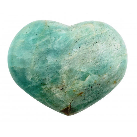 Amazonite heart