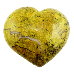 Green opal heart