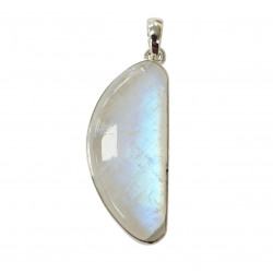pendant moonstone silver