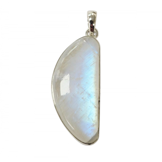 pendant moonstone silver