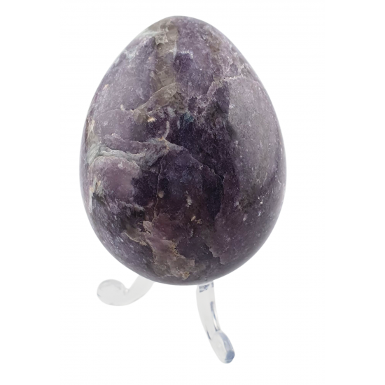 Lepidolite egg