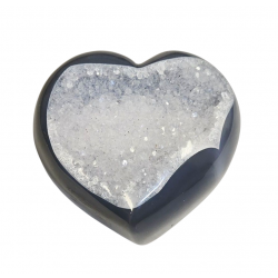 heart amethyst uruguay