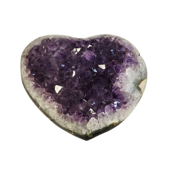 heart amethyst uruguay