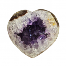 heart amethyst uruguay