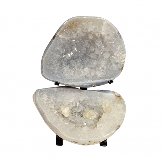 amethyst and agate - calcite uruguay