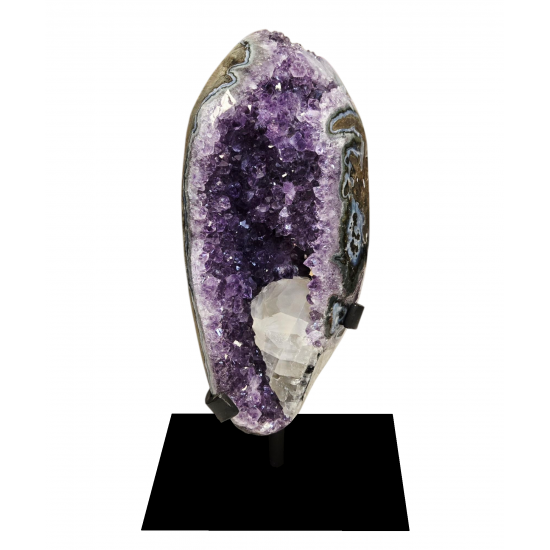 amethyst and agate - calcite uruguay