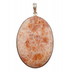 pendant sunstone silver