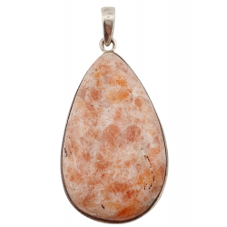 pendant sunstone silver
