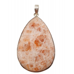 pendant sunstone silver