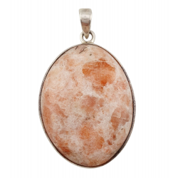 pendant sunstone silver