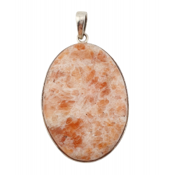 pendant sunstone silver