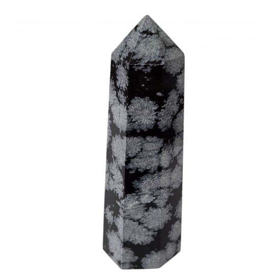 obelisk snow flake obsidian