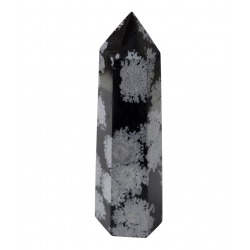 obélisque obsidienne flocon de neige