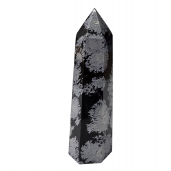 obélisque obsidienne flocon de neige