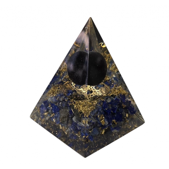 orgonite lapis lazuli tree of life pyramid
