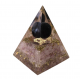 orgonite rose quartz tree of life pyramid