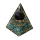 orgonite blue quartz tree of life pyramid