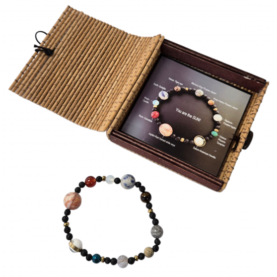 Solar System Bracelet with box
