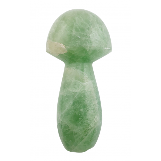 mushroom Green fluorite 