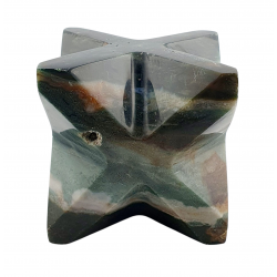 merkaba Ocean jasper 8cm