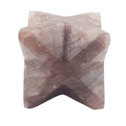 merkaba red hematoide quartz 6.5cm