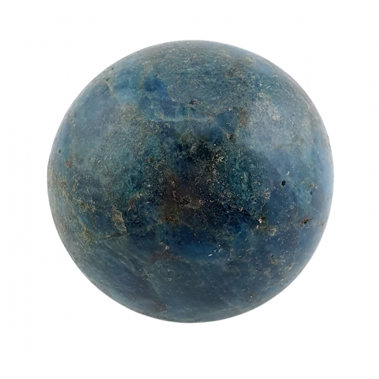 blue apatite sphere