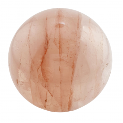 red hematoid quartz sphere