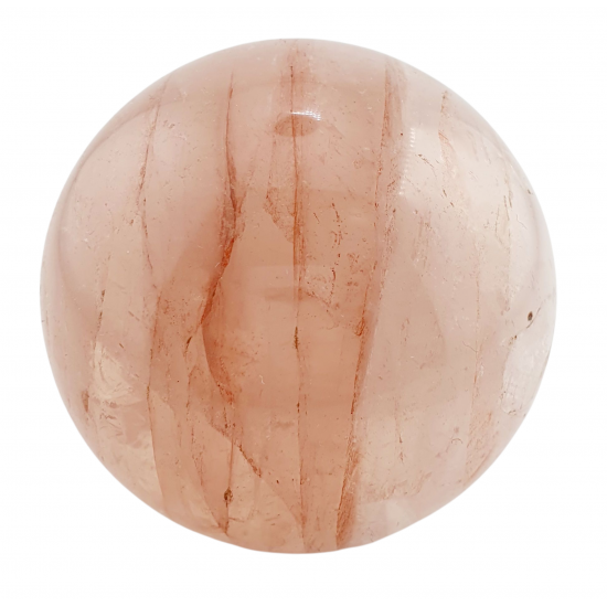 red hematoid quartz sphere
