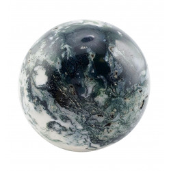 moss agate sphere